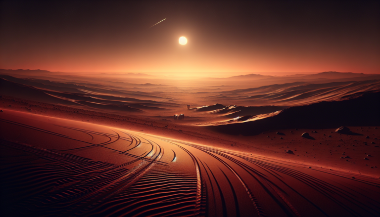 Mars Rover Captures a Quiet Red Planet