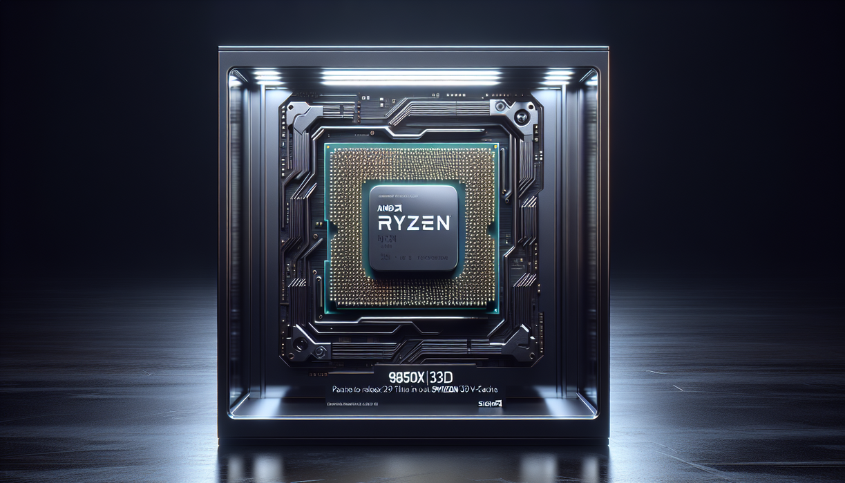alt_text: "Ryzen 7 9850X3D specs: price, release date, and gaming performance overview."