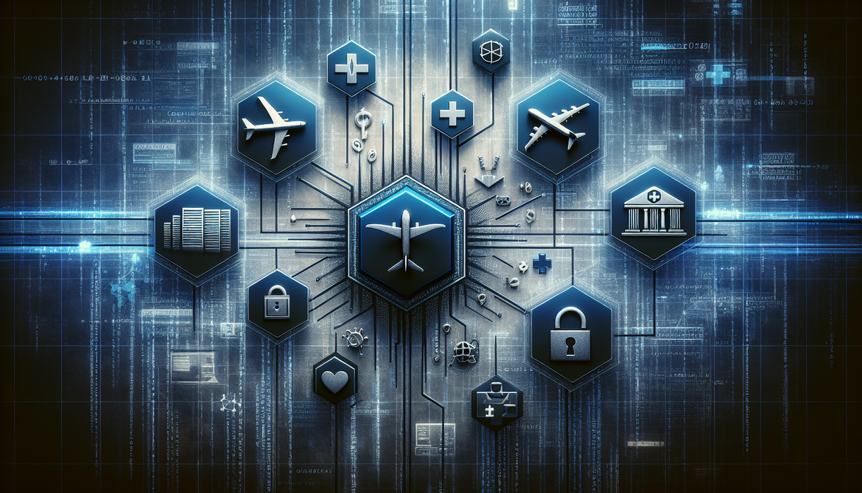 alt_text: Abstract digital art showing fragmented trust symbols and shifting text blocks in a cyber realm.