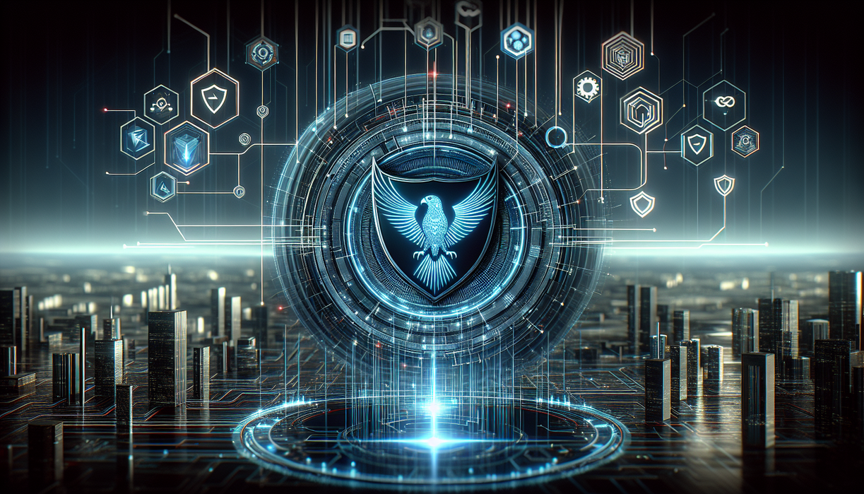 alt_text: "Diagram illustrating context-driven security for AI and SIEM integration."
