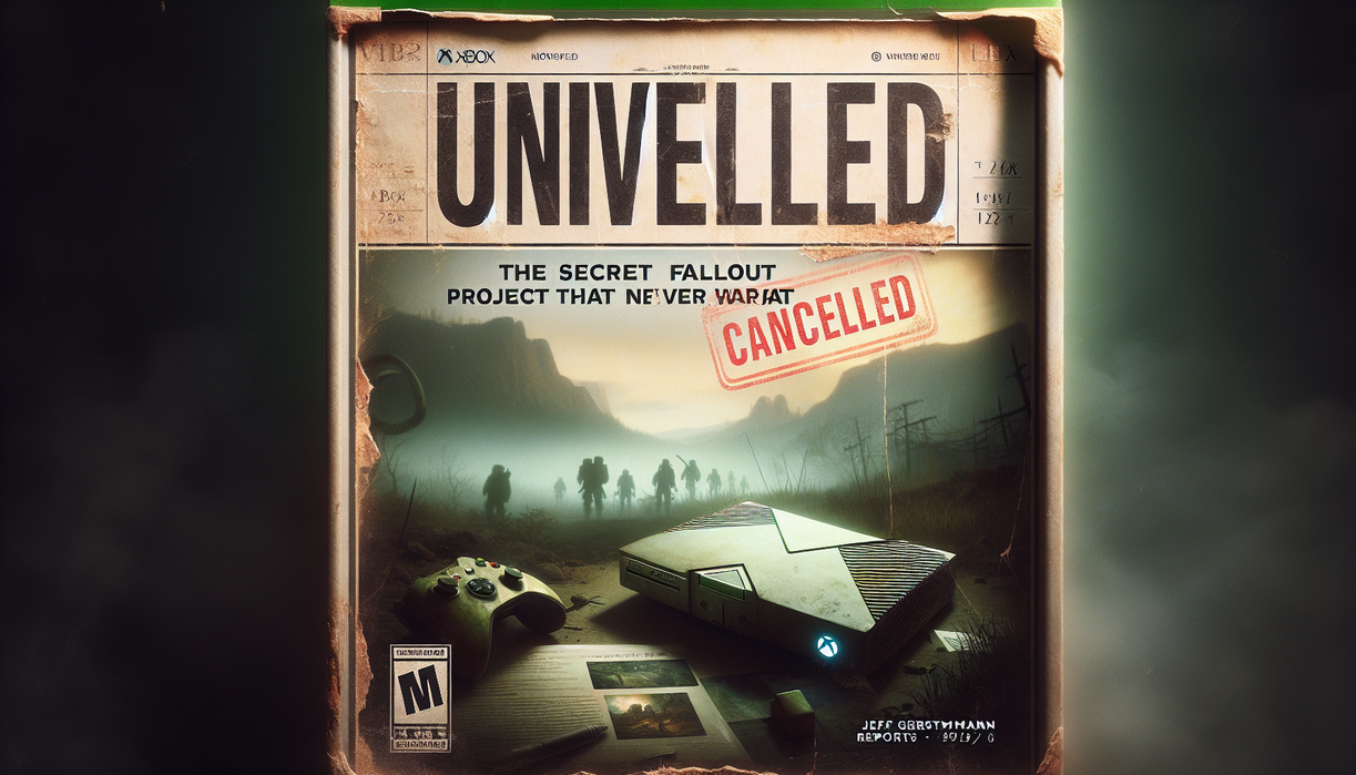 alt_text: Xbox allegedly canceled a secret Fallout game, sparking rumors and speculation.